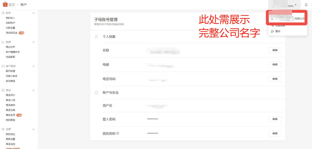东南亚跨境入驻材料准备