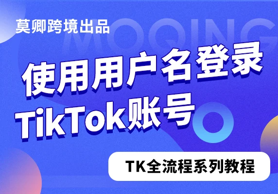 使用用户名登录TikTok账号