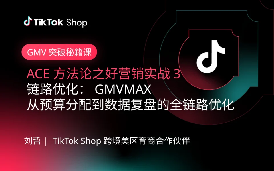 好营销实战3:GMVMAXROI提升技巧