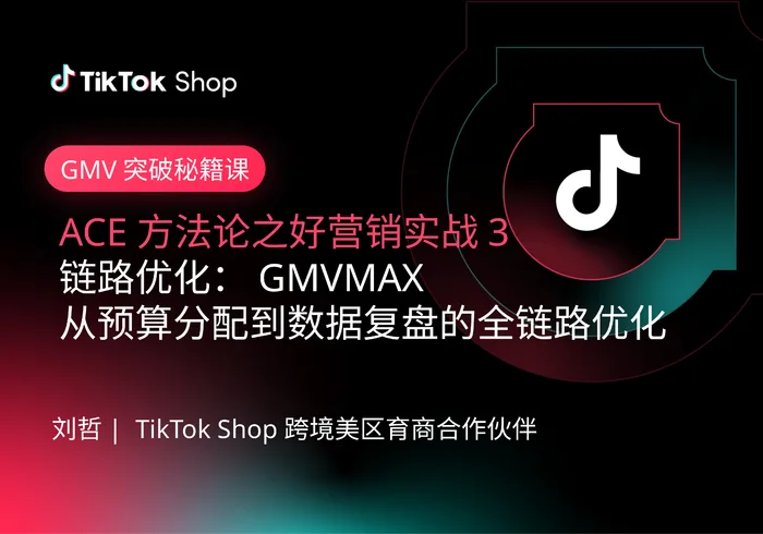 好营销实战3:GMVMAXROI提升技巧